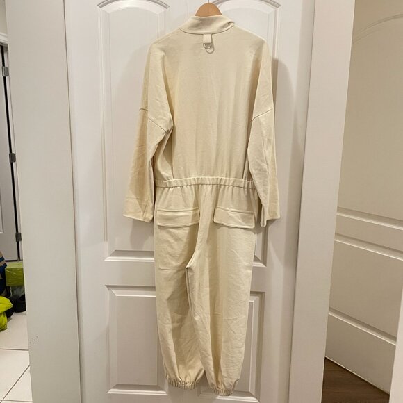 Tibi Chalky Drape Zip Up Jumpsuit, size M - Picture 5 of 8